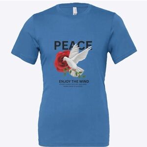 Blue Peace Graphic Tee